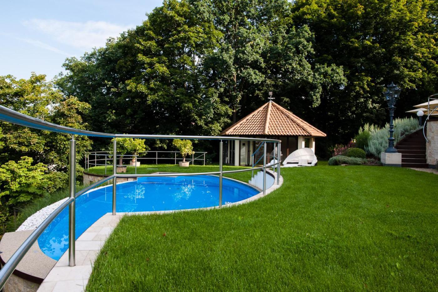 Villa Via Lapis - Panoramablick Ueber Dresden - Garten - Pool - Sauna - Luxus Exteriér fotografie