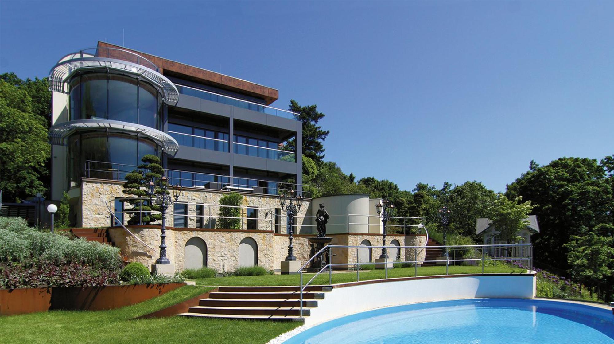 Villa Via Lapis - Panoramablick Ueber Dresden - Garten - Pool - Sauna - Luxus Exteriér fotografie