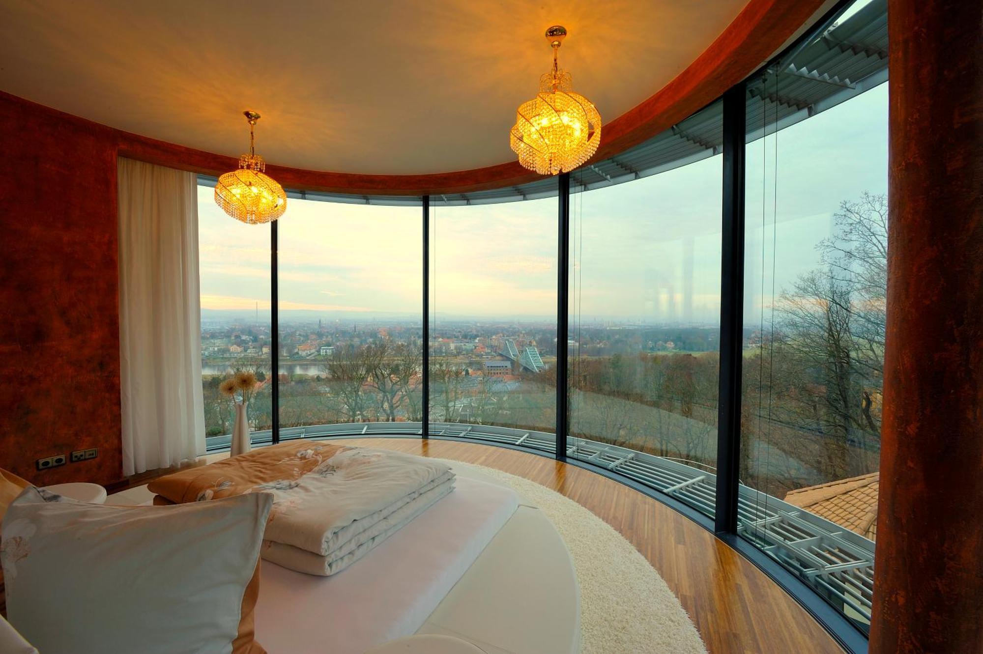 Villa Via Lapis - Panoramablick Ueber Dresden - Garten - Pool - Sauna - Luxus Pokoj fotografie