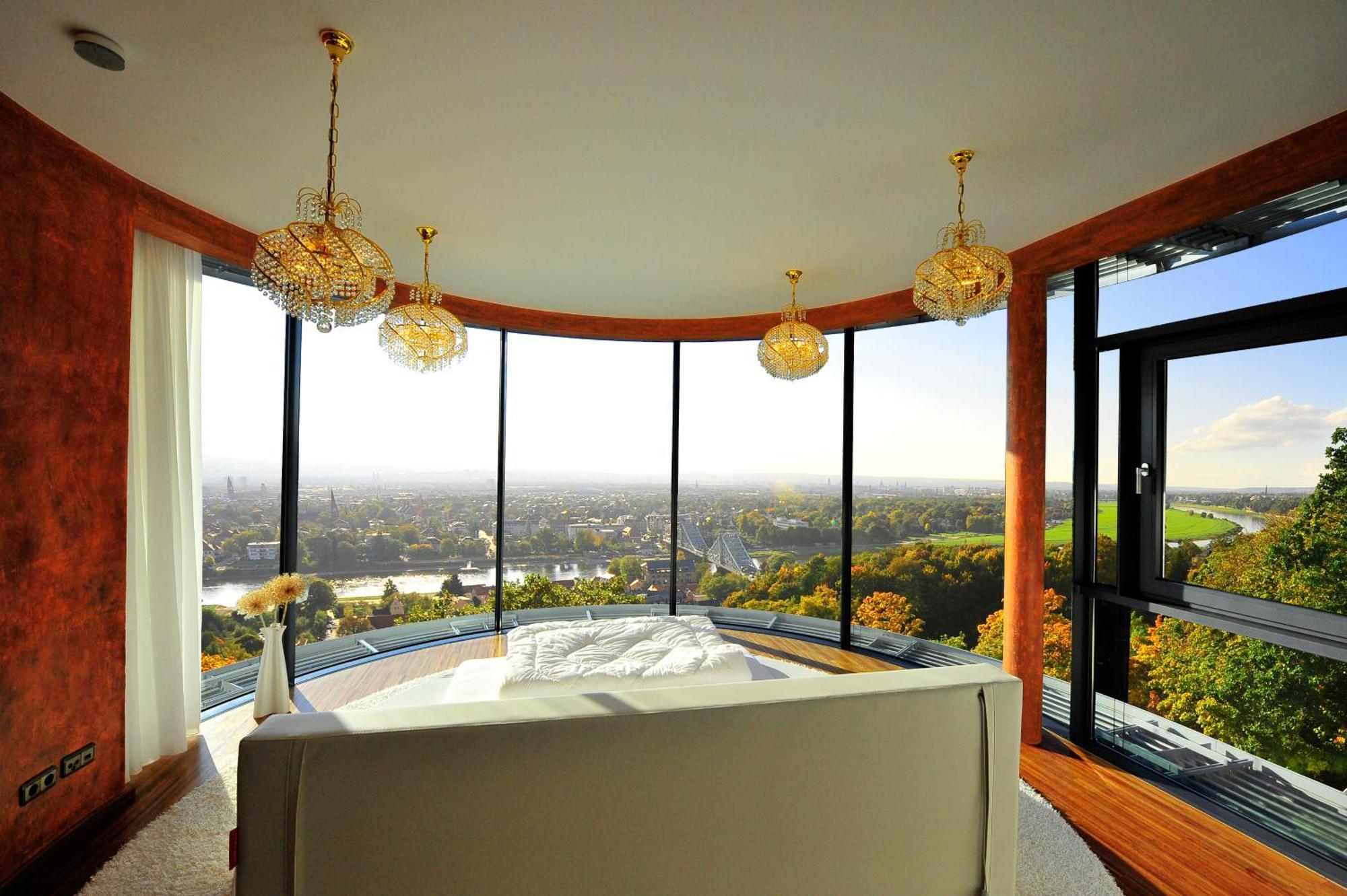 Villa Via Lapis - Panoramablick Ueber Dresden - Garten - Pool - Sauna - Luxus Pokoj fotografie