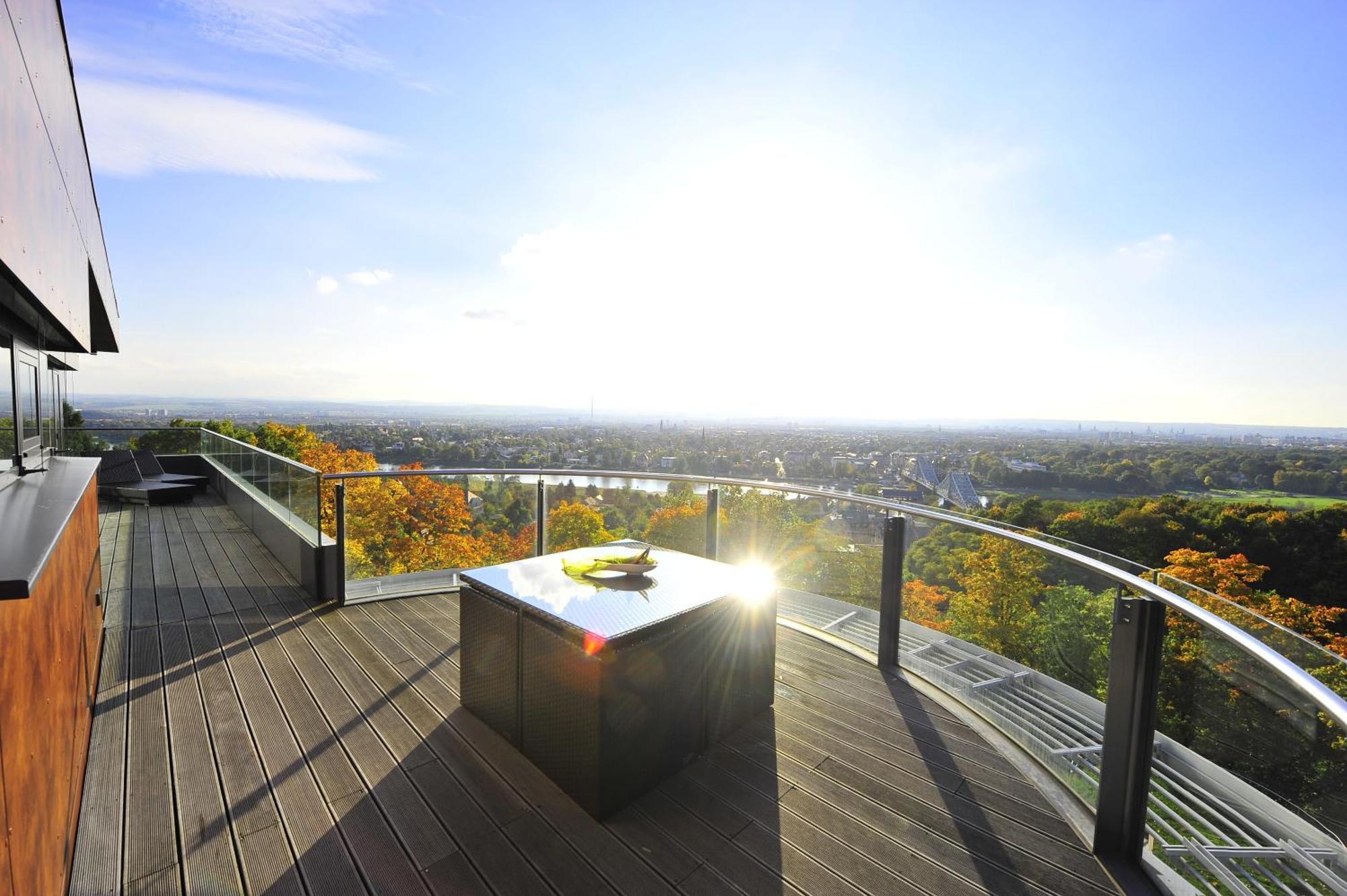 Villa Via Lapis - Panoramablick Ueber Dresden - Garten - Pool - Sauna - Luxus Pokoj fotografie